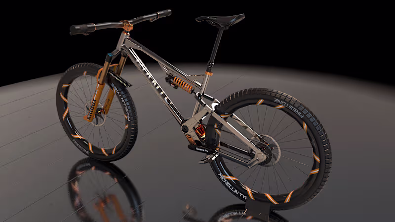Cover image for Product Visualization — Mountain Bike, Full PBR Materials