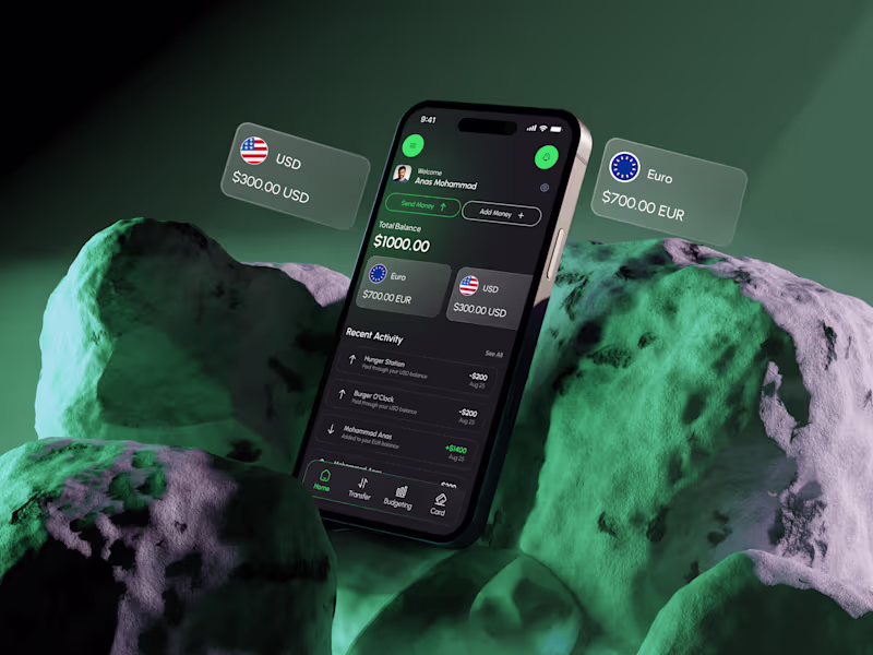 Cover image for Finance App Design