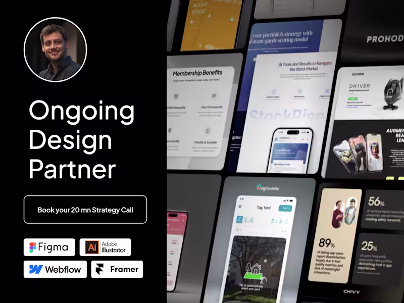 Cover image for Design Partner (Monthly Retainer)