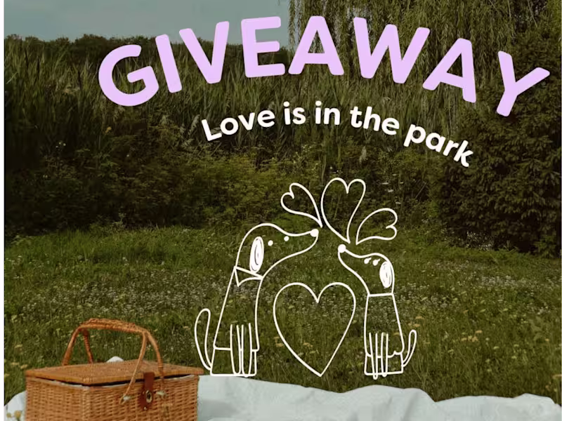 Cover image for St. Valentine's Day Campaign - Love is in The Park 🌳🐾