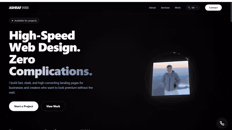 Cover image for Interactive Creative Portfolio