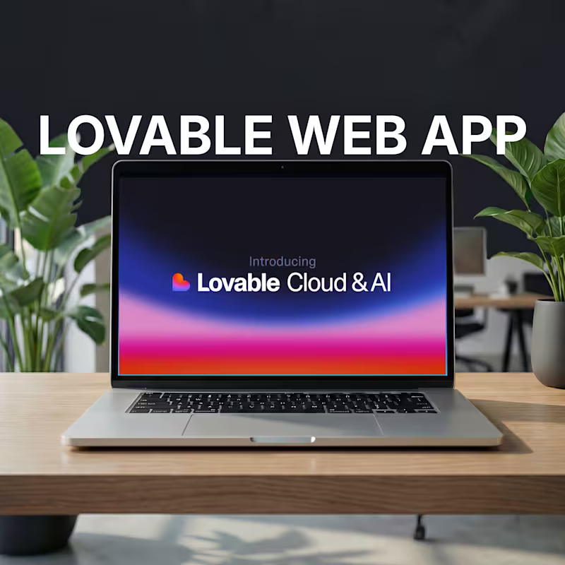 Cover image for Lovable Web App Development