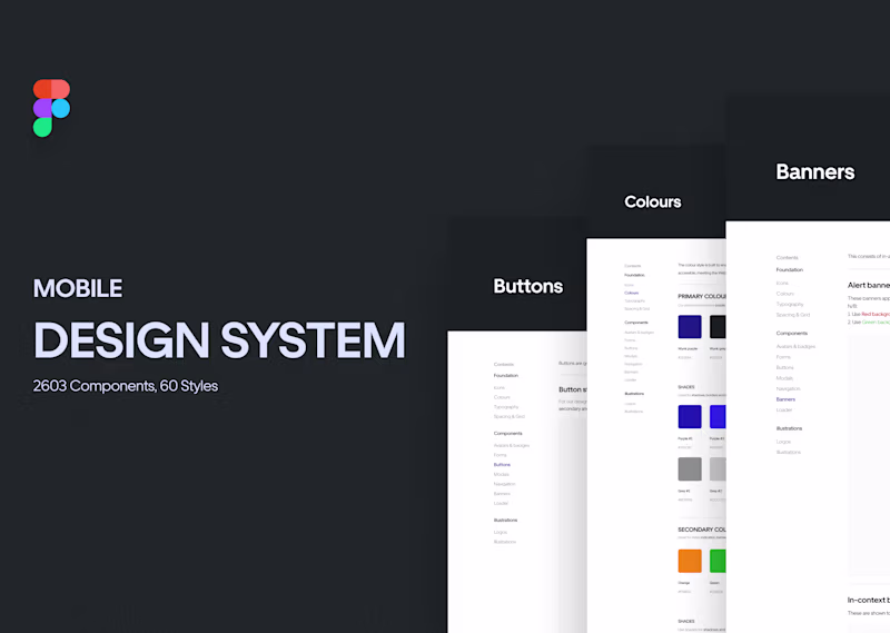 Cover image for Mobile Design System