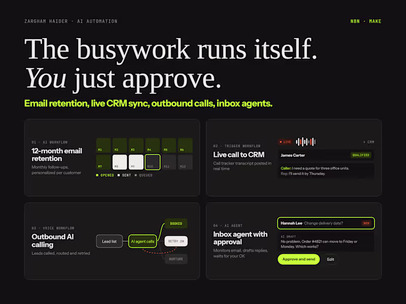 Cover image for Your Ops on Autopilot: AI Automation with n8n & Make