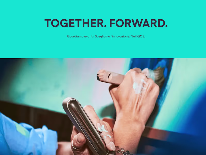 Cover image for IQOS | Transcreation & copywriting (IT)