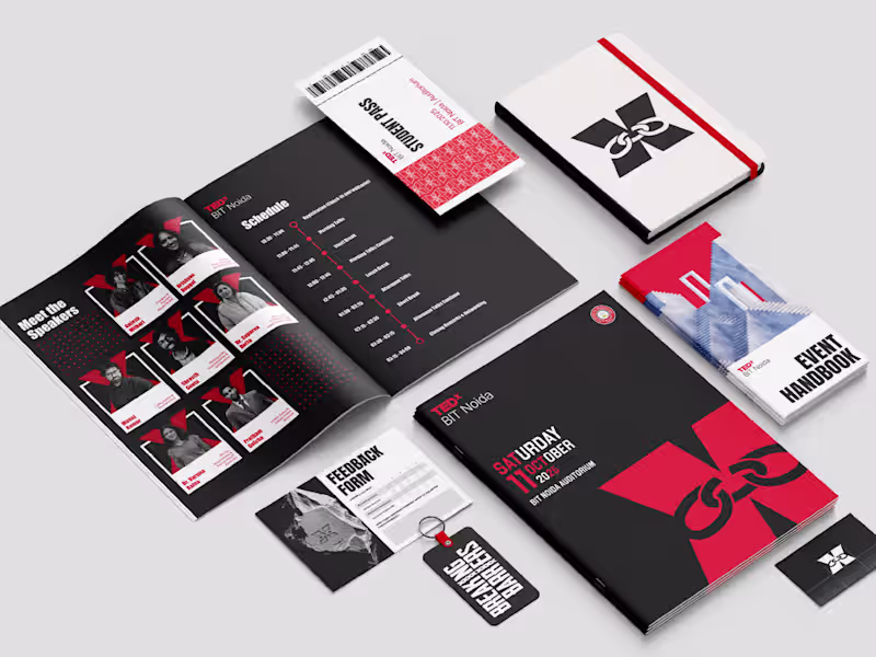 Cover image for TEDxBIT Noida | Brand Identity 