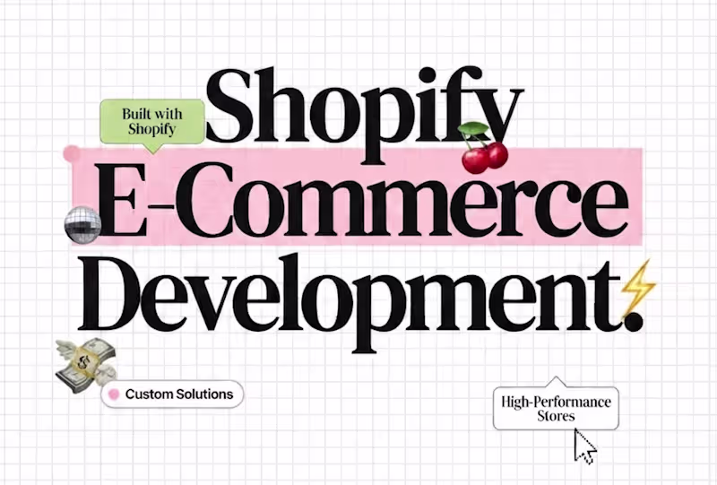 Cover image for Shopify E-Commerce Development
