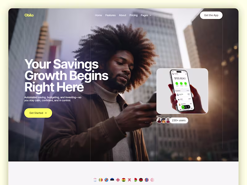 Cover image for Obilo - Modern Fintech Banking