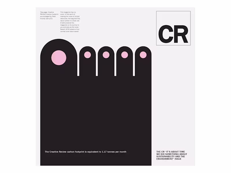 Cover image for Creative Review Carbon Footprint Issue