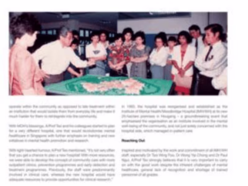 Cover image for Copywriting of IMH 80th anniversary Coffee-table Book