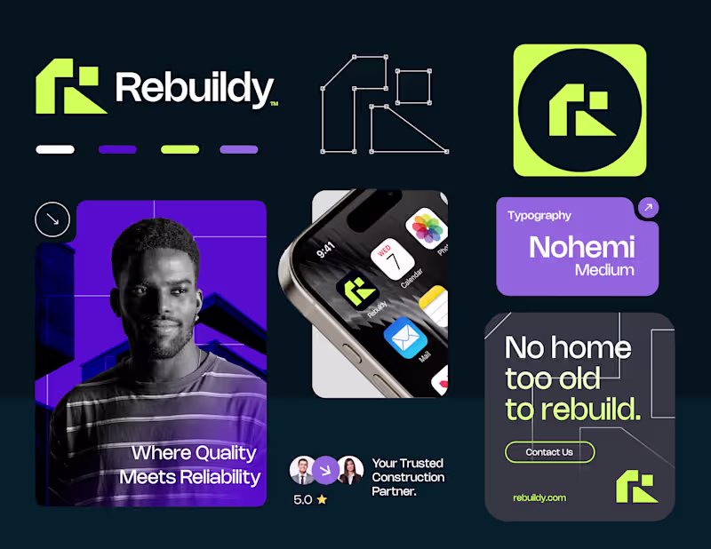 Cover image for Rebuildy
Rebuildy is a modern real