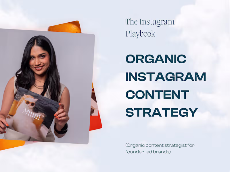 Cover image for Organic Instagram content strategy