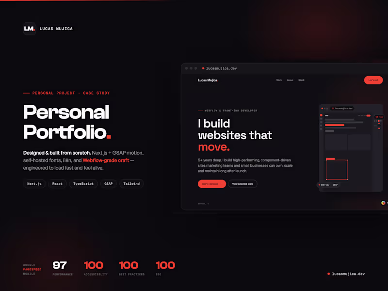 Cover image for Lucas Mujica Personal Portfolio