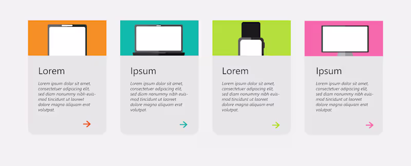 Cover image for Four Categories Graphic - Colorful