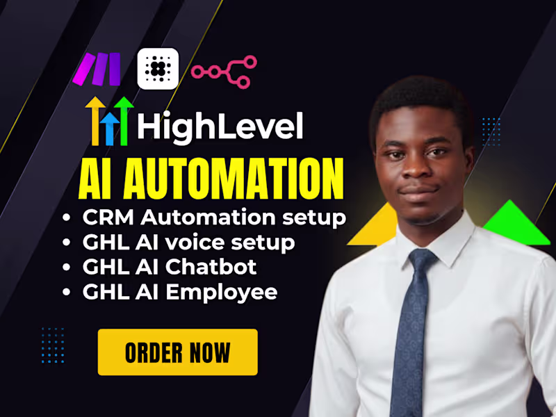 Cover image for GoHighLevel AI Automation Chatbots & Smart Workflows