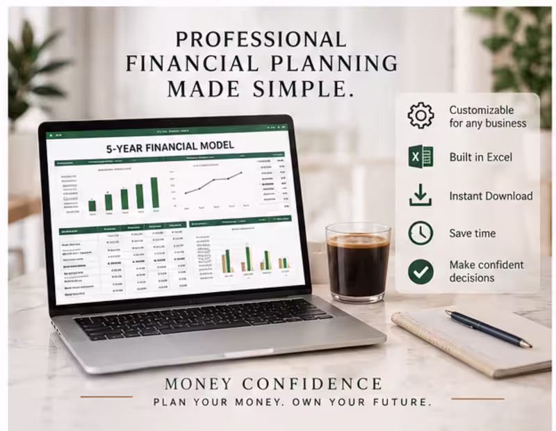 Cover image for Finance KPI Dashboards