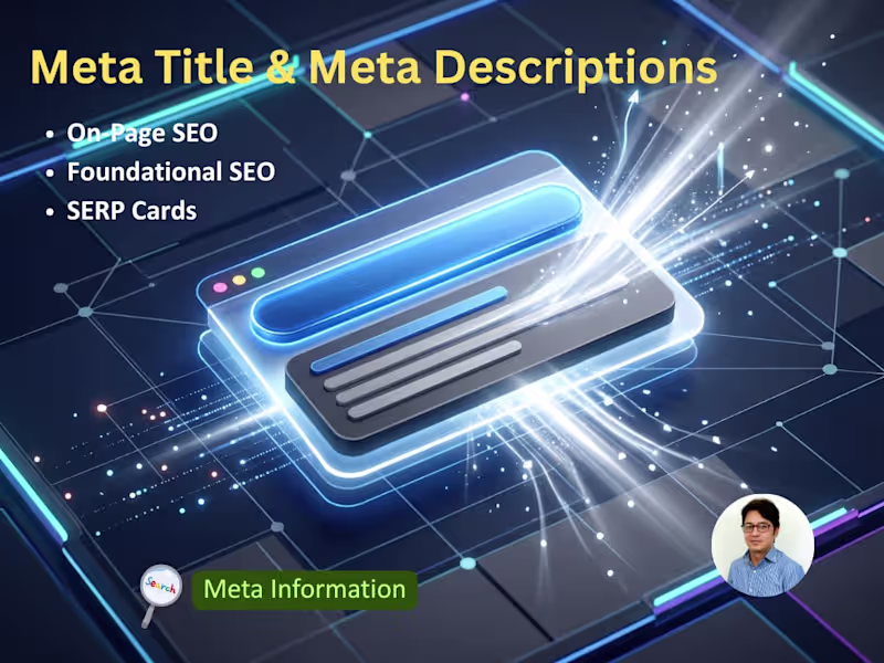 Cover image for You will get WordPress Meta Tag Optimization for CTR & Rankings