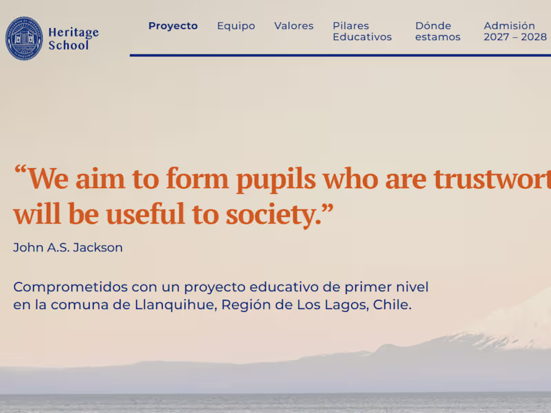 Cover image for Heritage School — Private School