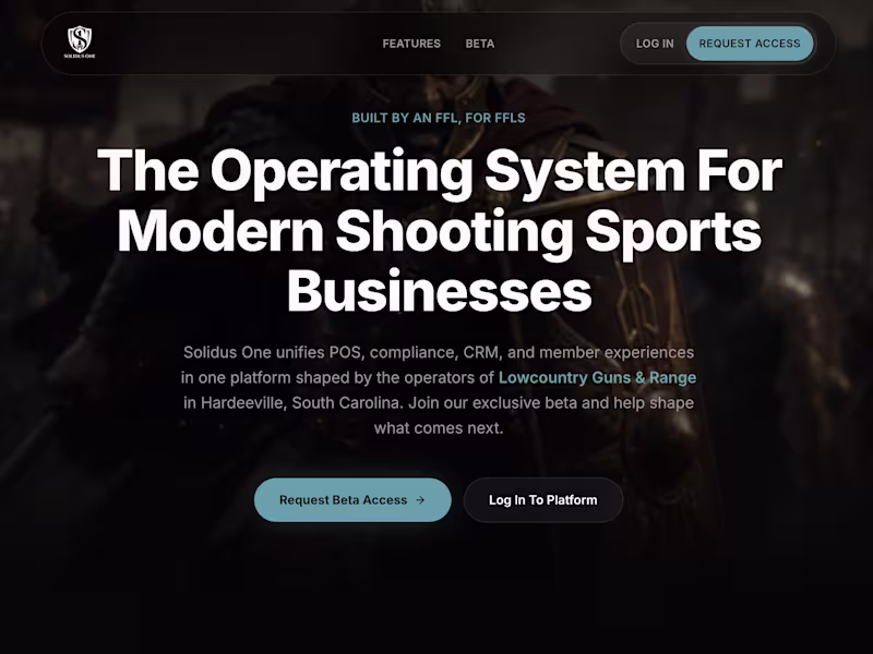 Cover image for Back-End Dashboard App Development for Solidus Systems