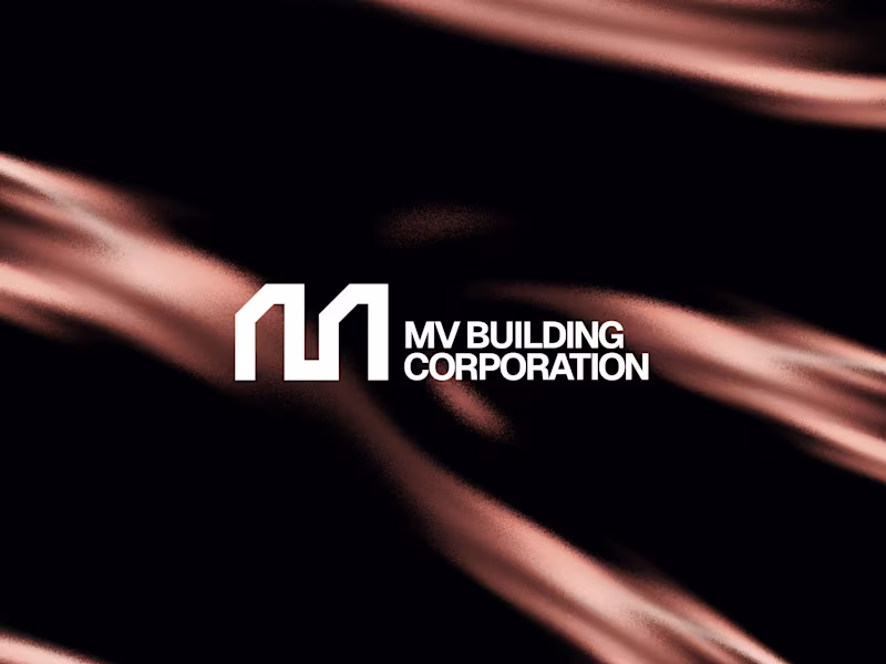 Cover image for MV Building Corp. - Branding