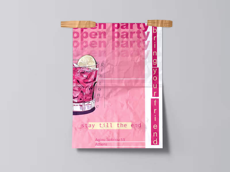 Cover image for PARTY POSTER
