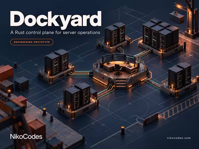 Cover image for Dockyard: Rust Infrastructure Monitoring