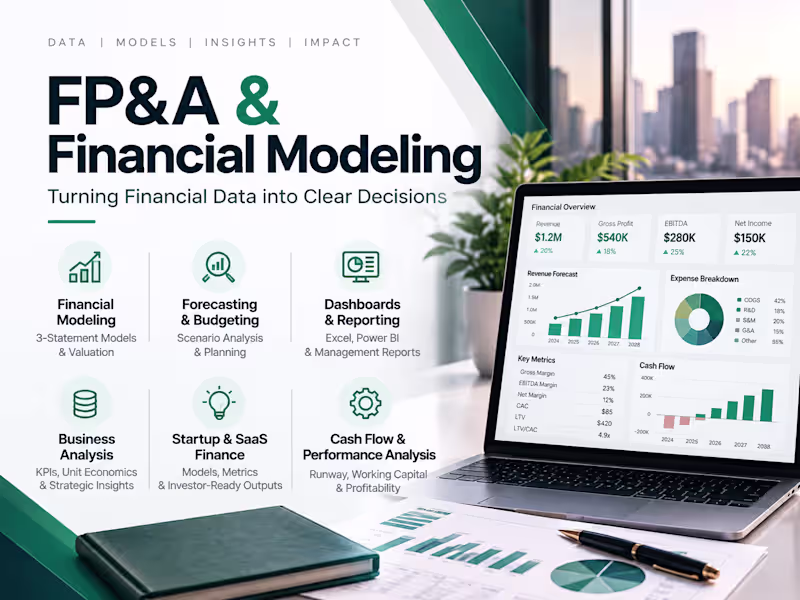 Cover image for Financial Analysis & Modeling