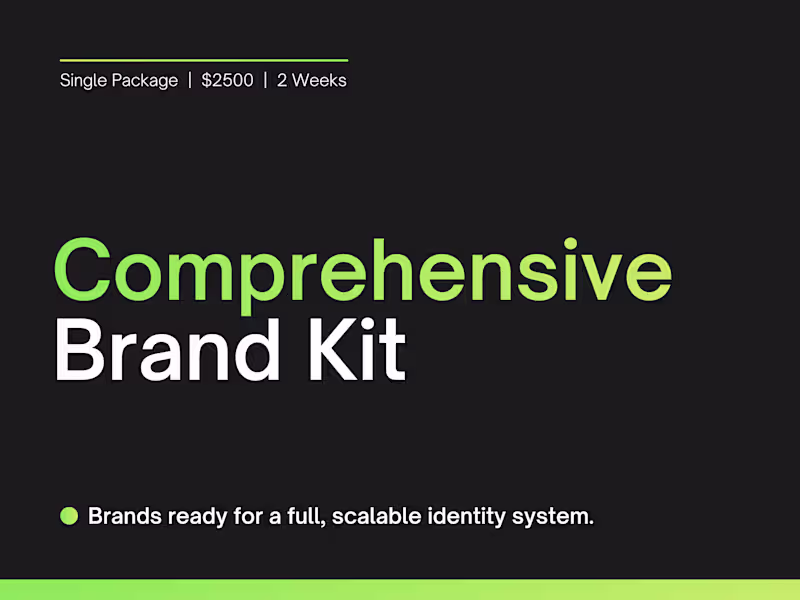 Cover image for Comprehensive Brand Kit