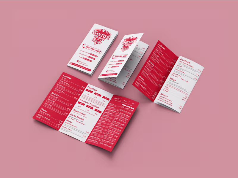 Cover image for Designed a clean, appetizing tri