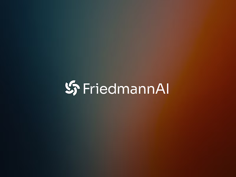 Cover image for Brand & Visual Identity for FriedmannAI
