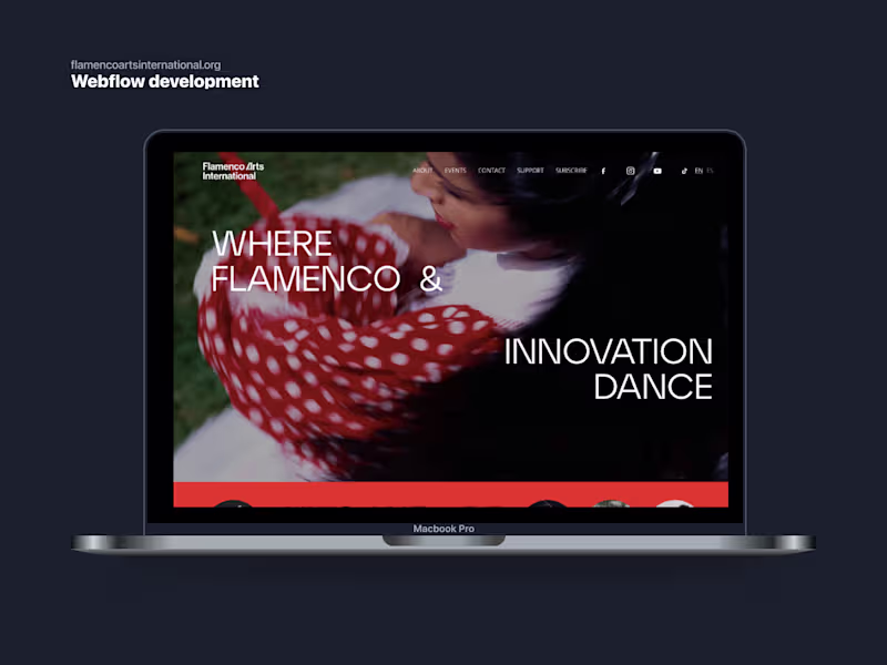 Cover image for Webflow development for Nonprofit.