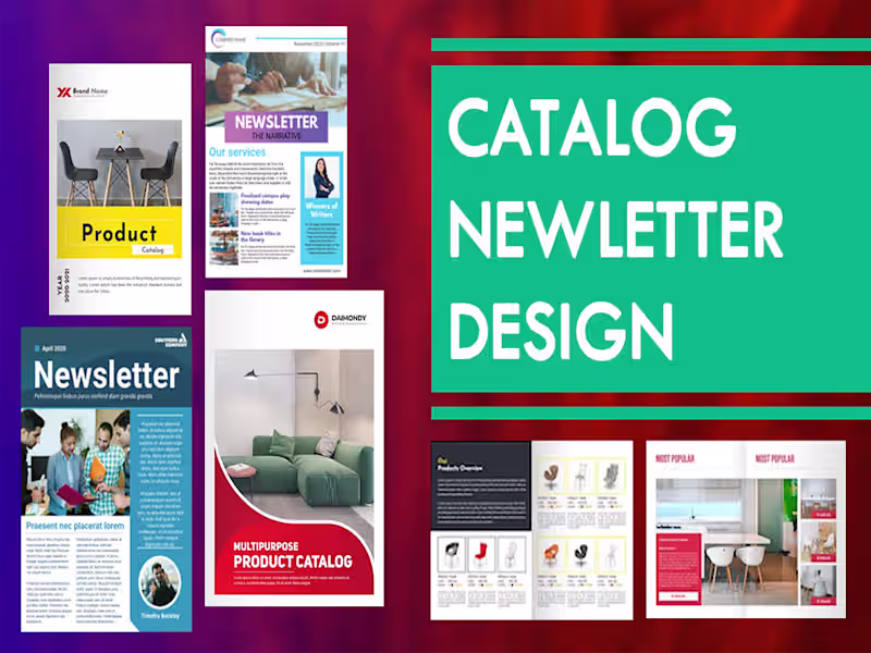 Cover image for Catalog and Newsletter Design