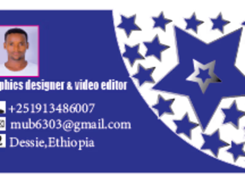 Cover image for business card