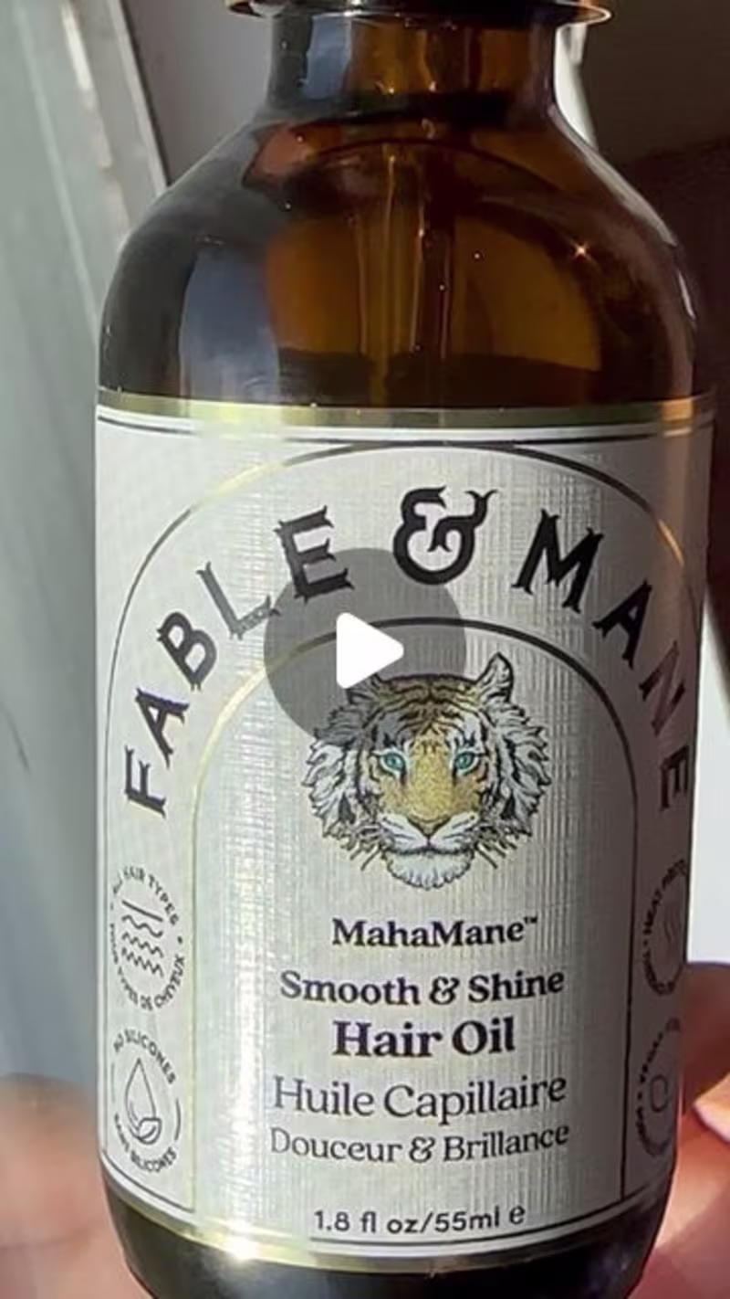 Cover image for Fable & Mane: MahaMane Smooth & Shine Oil