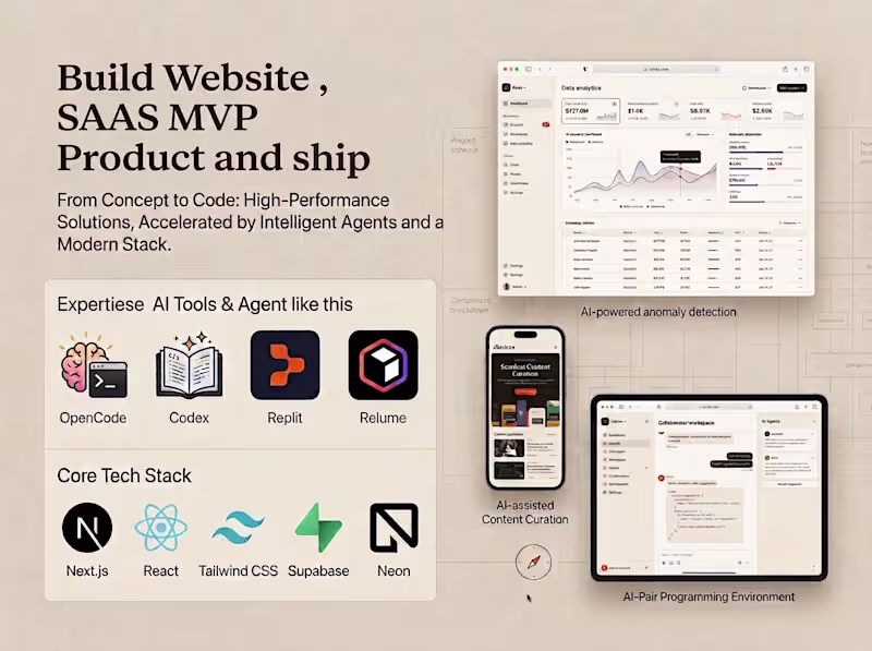 Cover image for Build Production Ready Website — Frontend + Backend( Supabase )