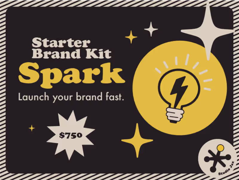 Cover image for ⚡ Starter Brand Kit — Spark