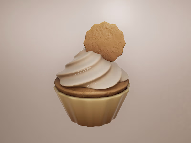 Cover image for Stylized 3D Icon - 3D Model, Textures, & Render