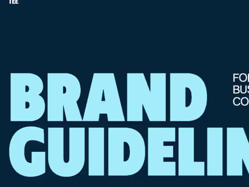 Cover image for Brand Guideline