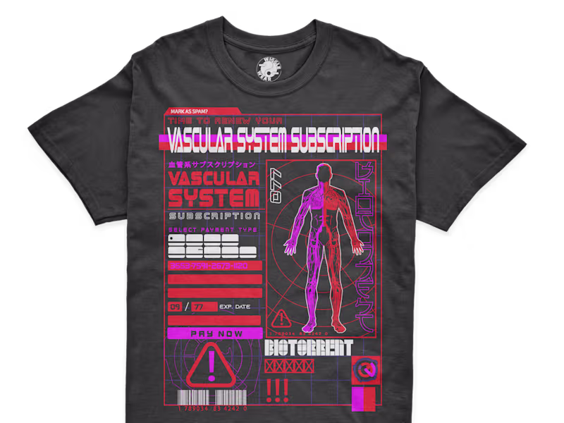 Cover image for A Cyberpunk T-shirt