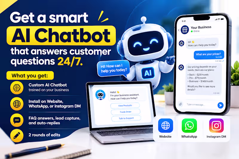 Cover image for AI chat bot setup 