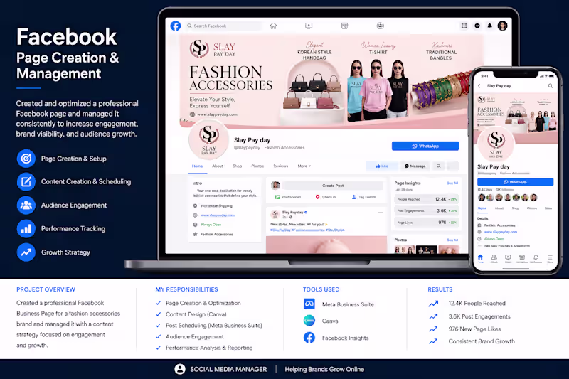Cover image for Facebook Page Creation & Setup