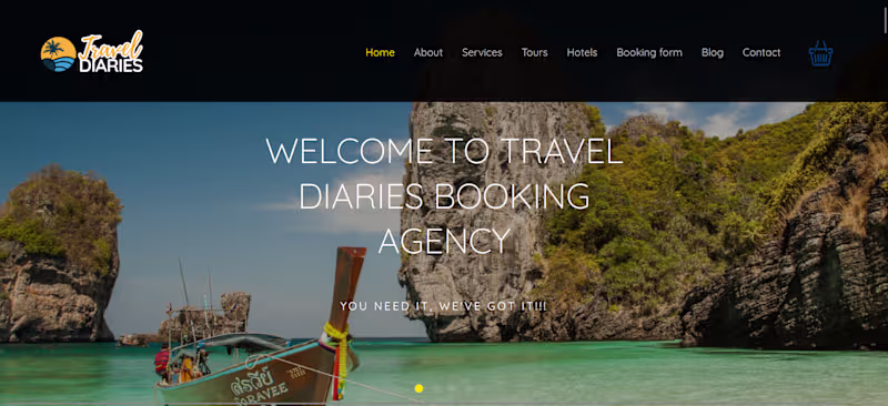 Cover image for pkonsomu2020/TRAVEL-DIARIES-BOOKING-AGENCY-WEBSITE