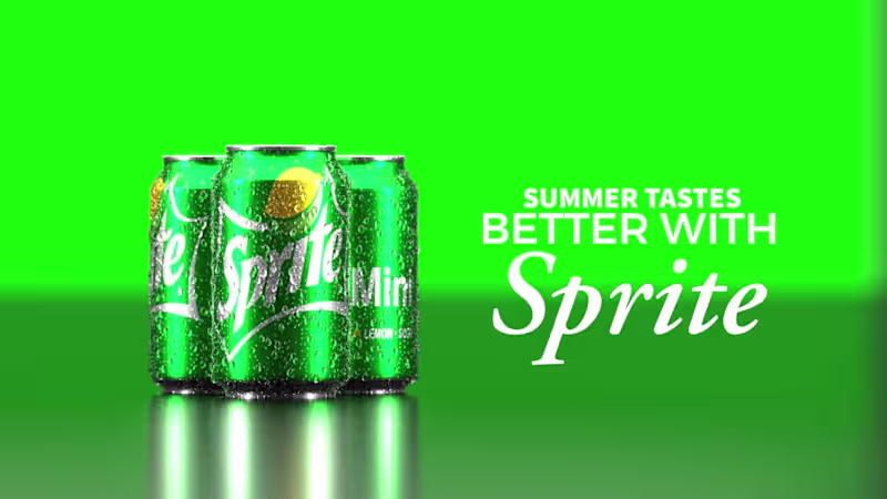 Cover image for Showcase Sprite Advertisement.