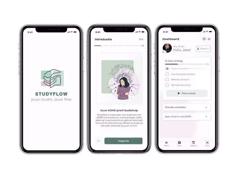 Cover image for Studyflow - For students with ADHD to help manage their studies