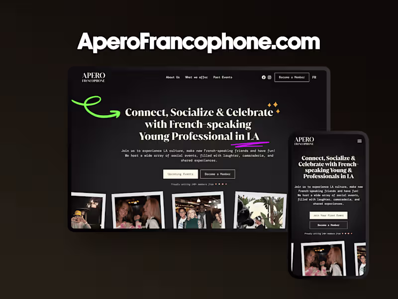Cover image for Apéro Francophone