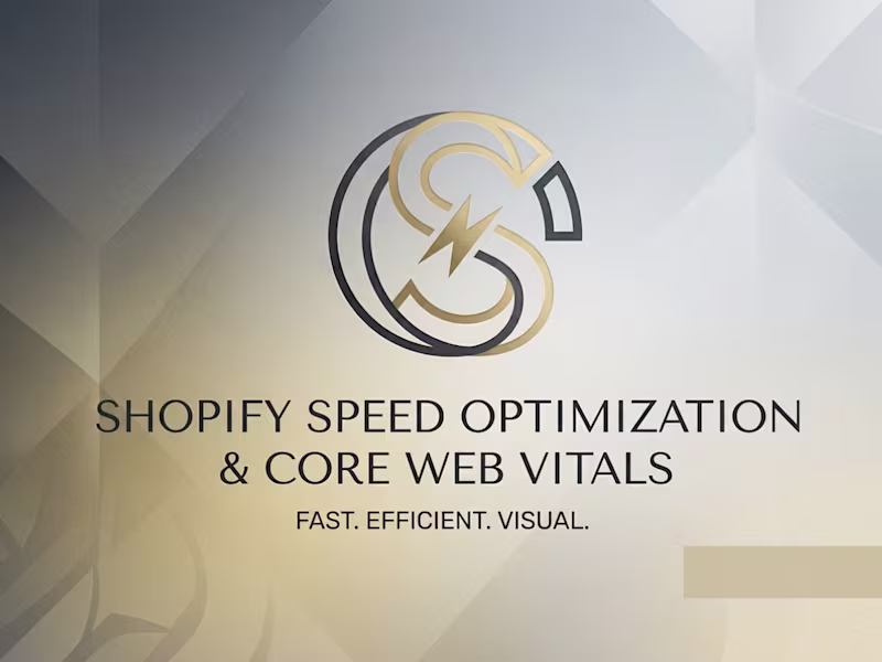 Cover image for Shopify Speed Optimization & Core Web Vitals