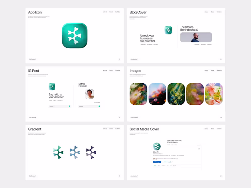 Cover image for Visual Identity for an AI