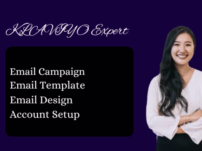 Cover image for Expert Email Campaign Design for E-commerce and others