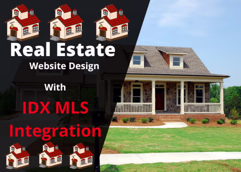 Cover image for build realtor, agent real estate website with idx mls