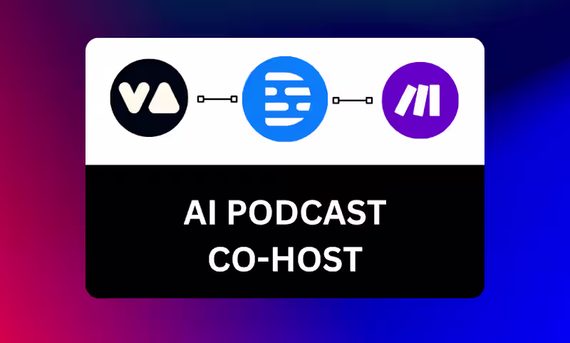 Cover image for AI Podcast Co-Host

This is a